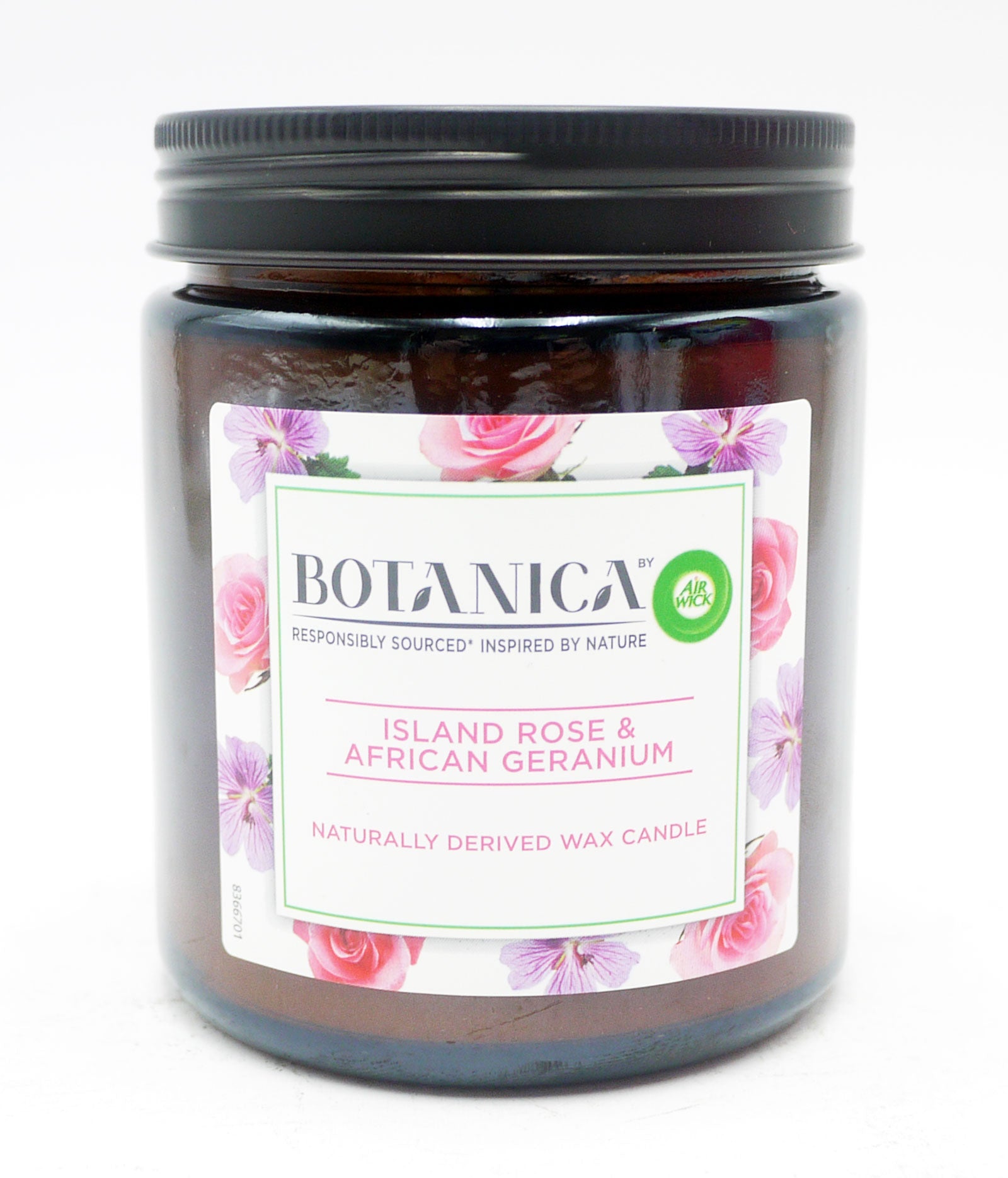 AirWick Botanica Island Rose & African geranium Candle 120g