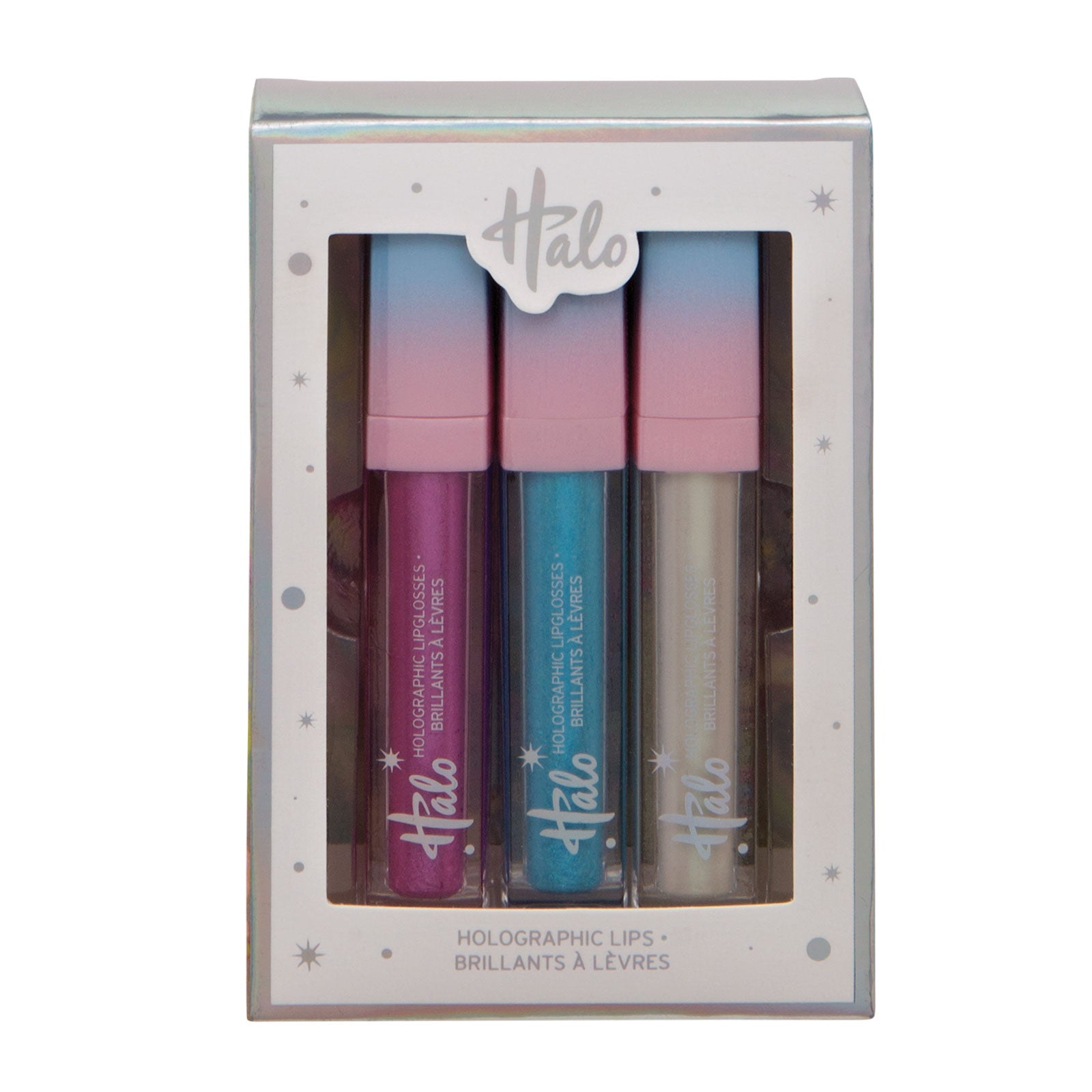 Halo Holographic Lipglosses 3pk