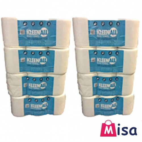 42 Rolls White Centre Feed Rolls 2ply Kitchen Roll