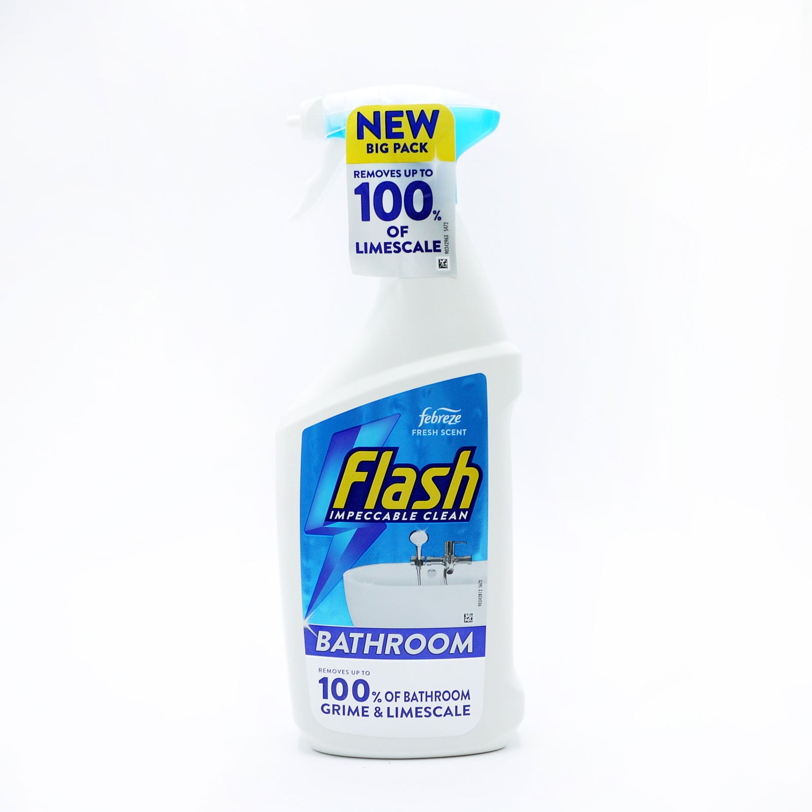 Flash Soap Flash Bathroom Cleaner Spray 800ml Powerful Limescale & Soap Scum ...