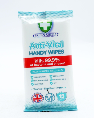 GREENSHIELD ANTI-VIRAL HANDY 12 PACK