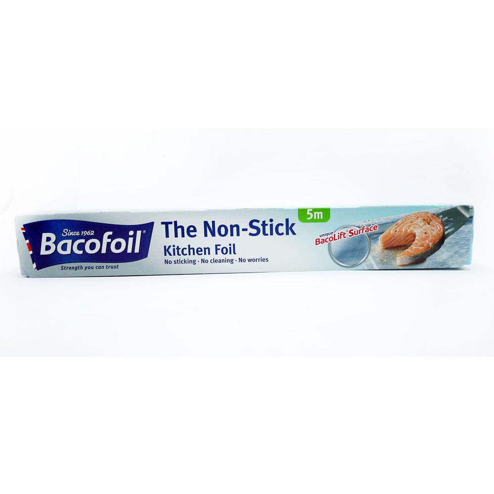Baco-Bacofoil-Non-Stick-Kitchen-Foil-300mm-X-5m-Aluminium