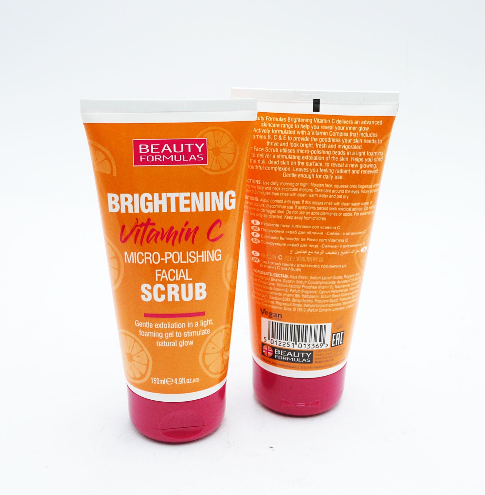 Beauty Formula Brightening Vitamin C Micro-Polishing Facial Scrub