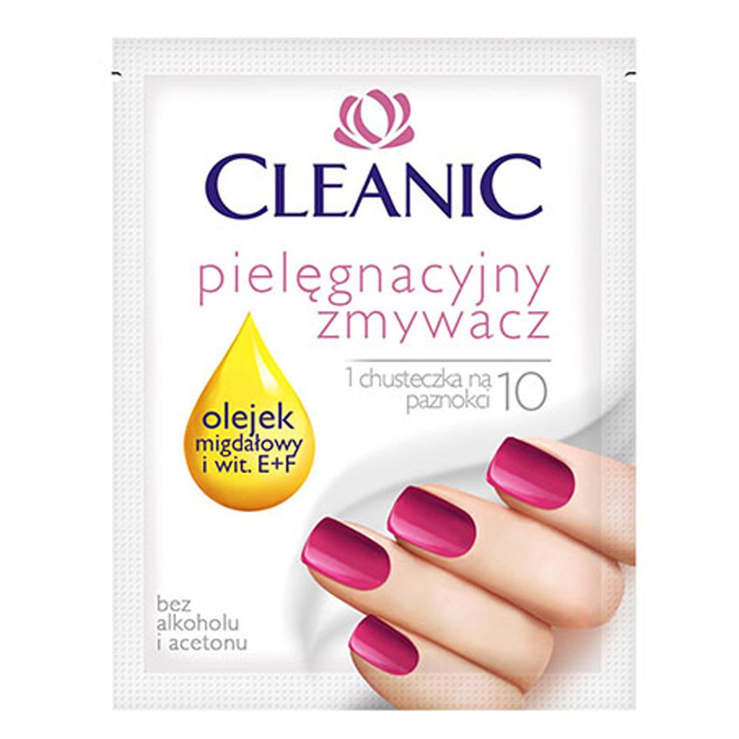 Cleanic Caring Nail Polish Remover Wipes