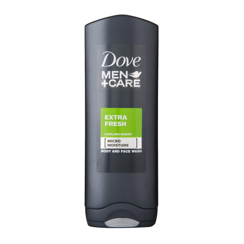 Buy Dove Men Extra Fresh Body,Face & Hair Wash 250ml - Premium Quality Toiletries Online - Product Image