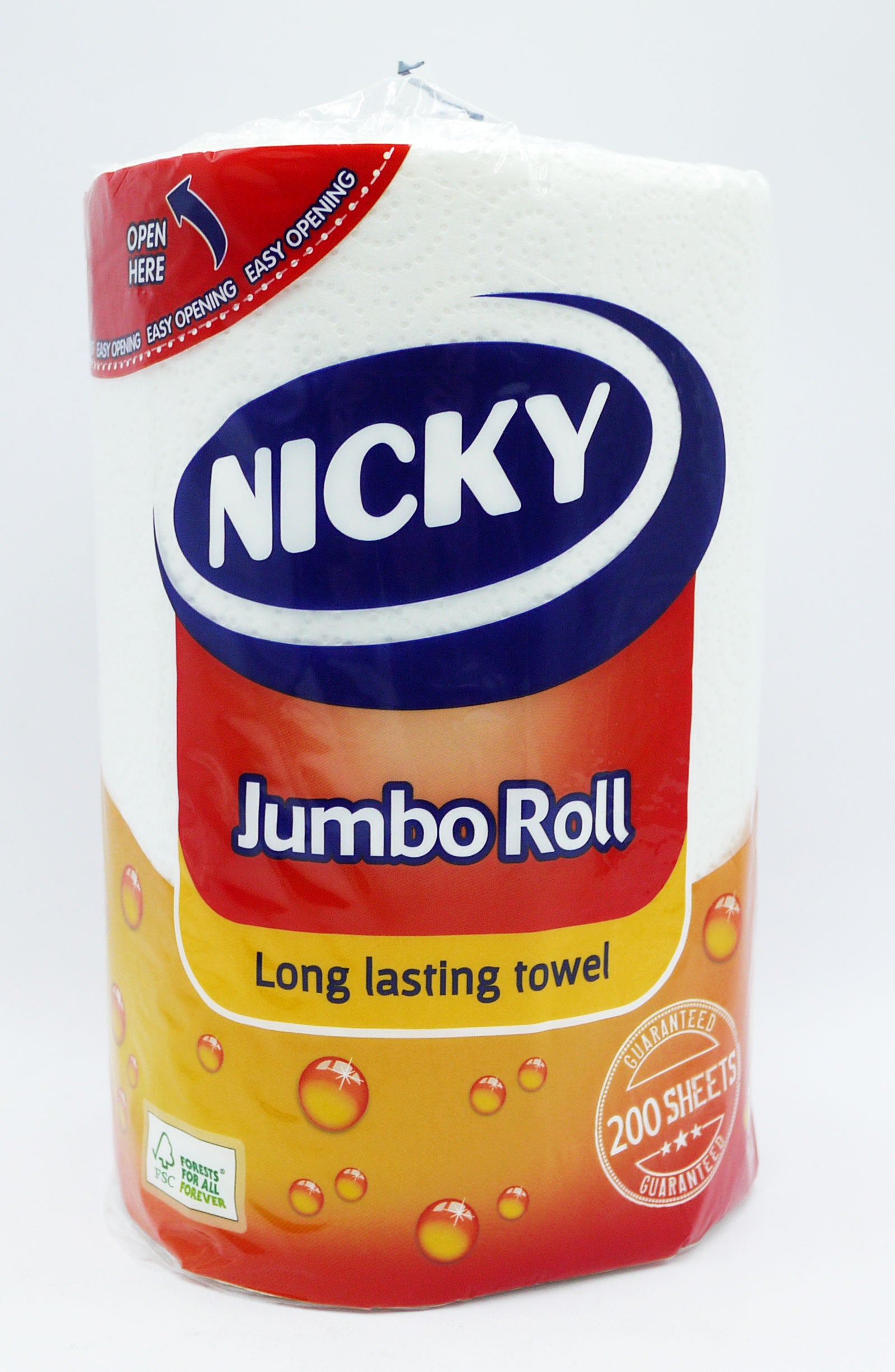 Nicky jumbo Roll 200 Sheets