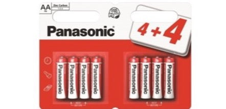 Panasonic AA 8pk Batteries