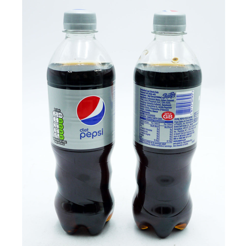 Diet Pepsi Cola Bottle 500ml diet-pepsi-cola-bottle-500ml