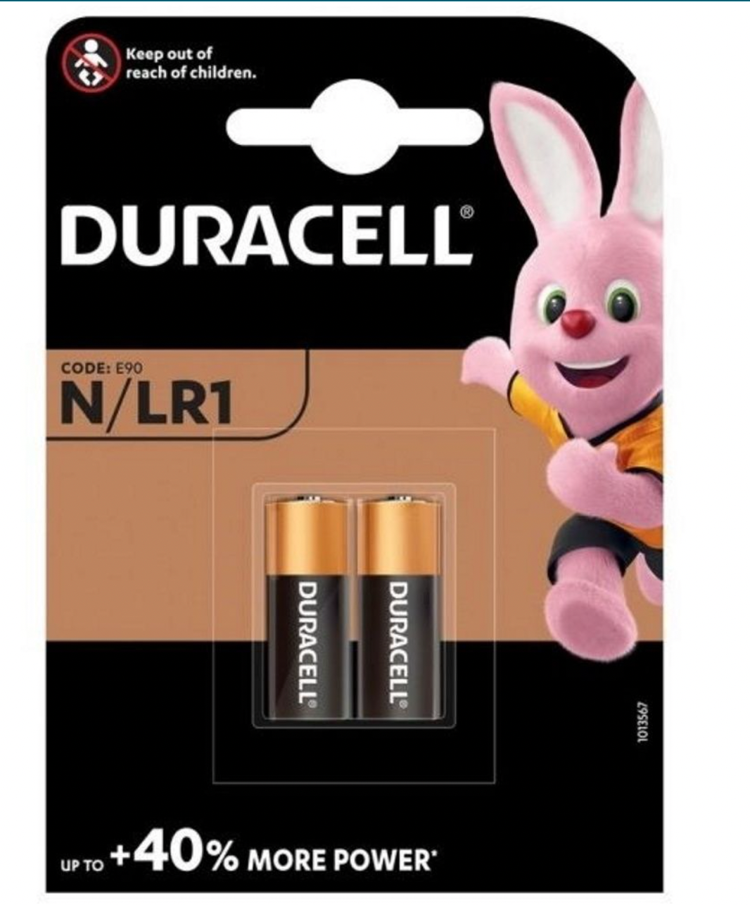 Duracell N/LR1 Batteries 2 Pack
