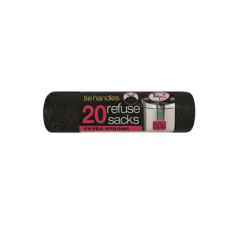 REFUSE SACKS TIE HANDLE 20S