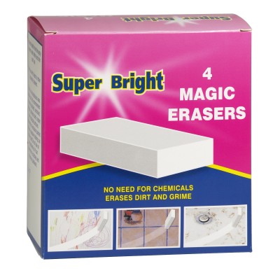 Super Bright 4 Magic Erasers