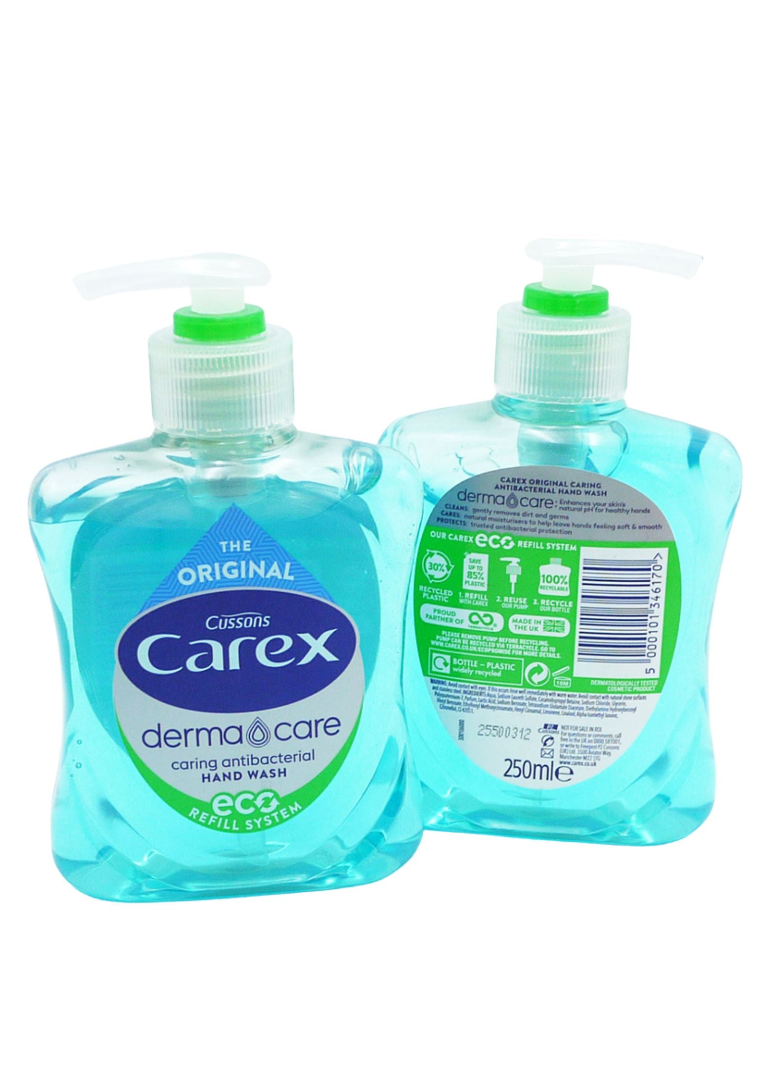 Buy Carex Antibacterial Hand Wash Original 250ml - Premium Quality Toiletries Online - Product Image