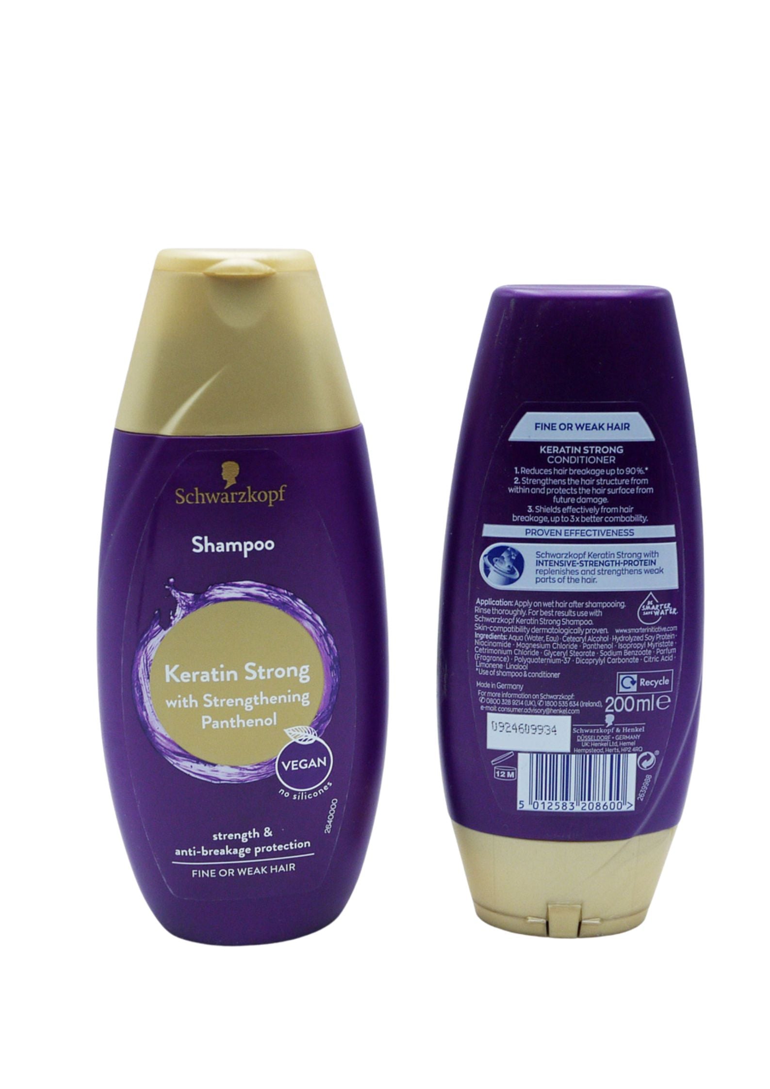 Schwarzkopf Stong Keratin Shampoo 250ml