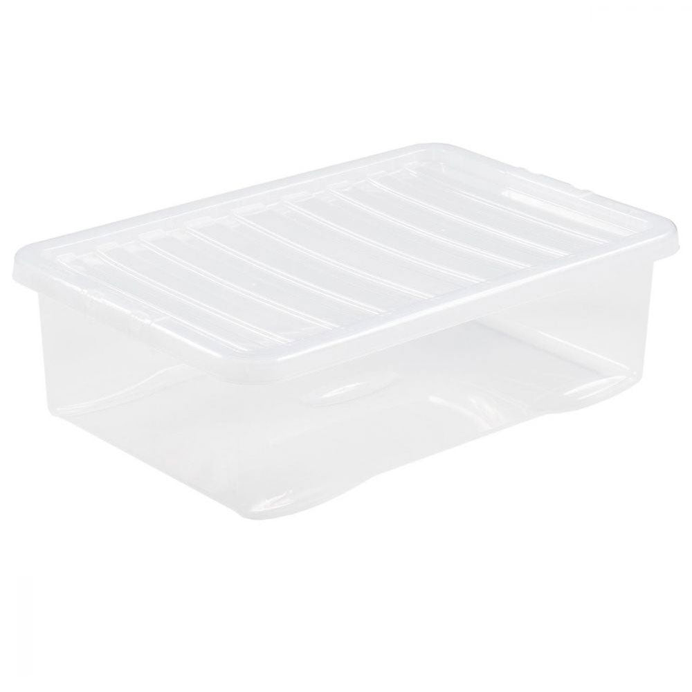 Wham-Crystal-Clear-32L-Box-&-Lid