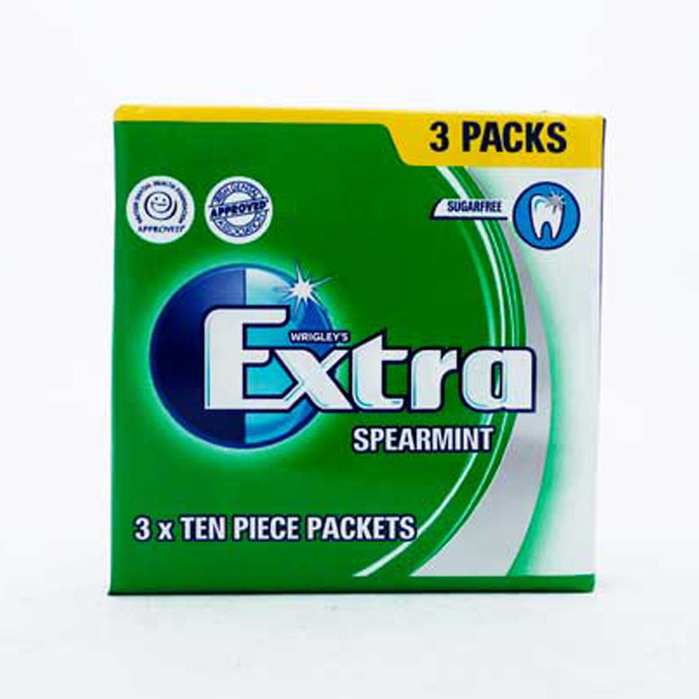 Wrigleys Extra Spearmint Multipack 3pk | High Quality Chocolate & Sweets Online - Product Image