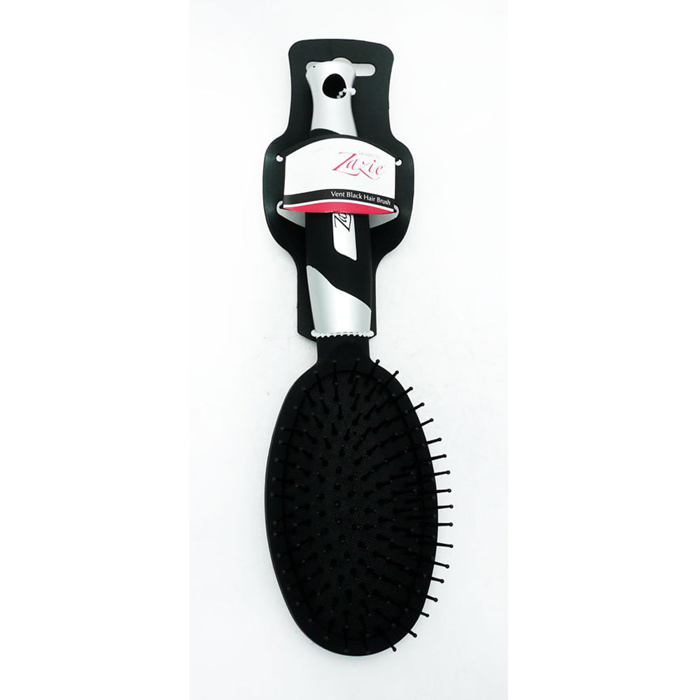 Zazie-Oval-Cushion-Hair-Brush-Black