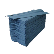 2520 Premium Quality C Fold Multi Fold 1ply Blue Paper Hand Towels
