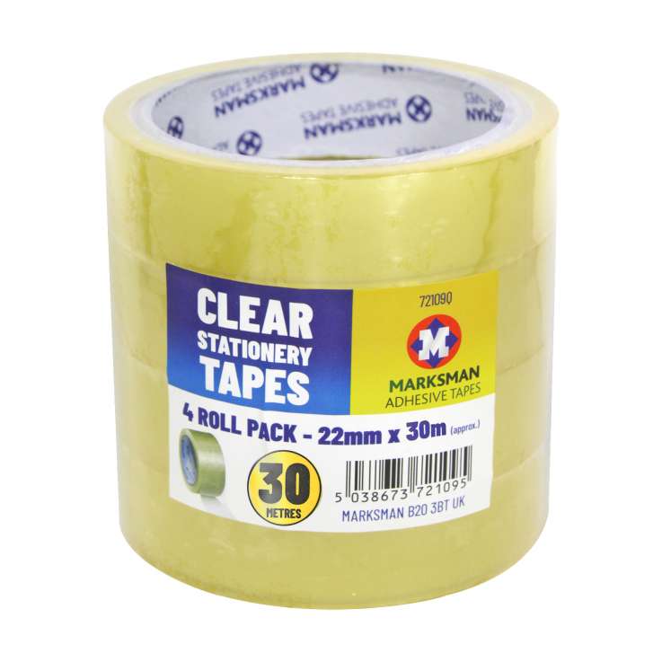 4pk Clear Tape