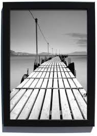 10x12 Black Picture Frame, White Mat with 6.5x8.5 opening for 7x9 Image, 1 Inch Border, Glass Front, for Wall or Table (1)