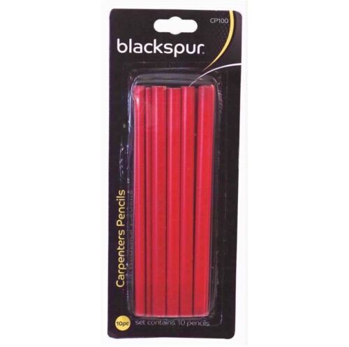 BLACKSPUR 8pc Carpenters Pencils