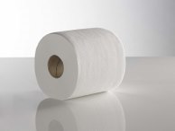 48 x White Rolls Embossed 2 Ply Towels (8 Packs x 6 Rolls  )