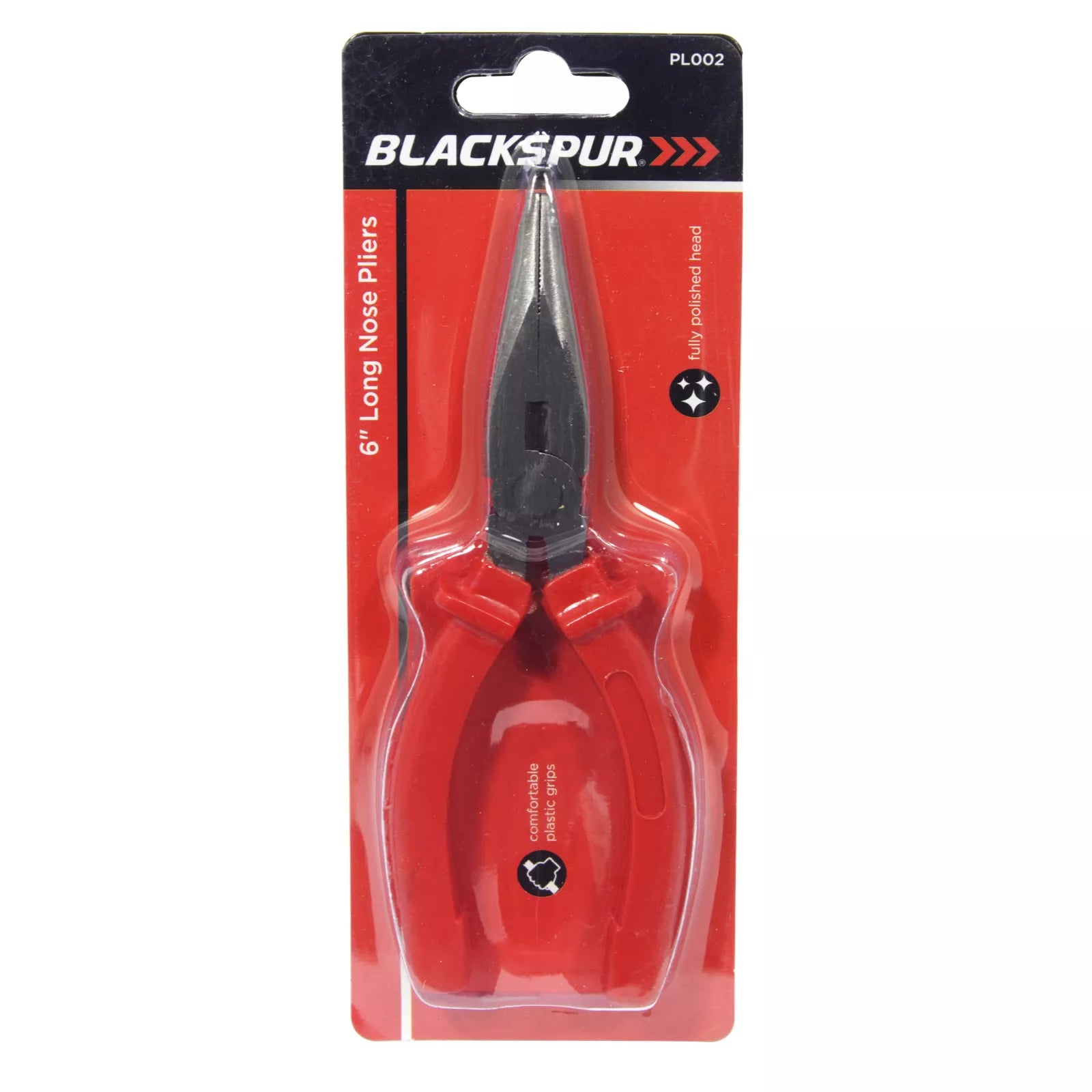 Blackspur 6" Long Nose Pliers